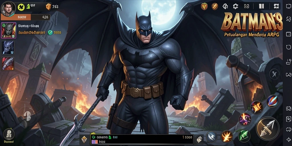 Gameplay ARPG yang memukau dan penuh aksi.