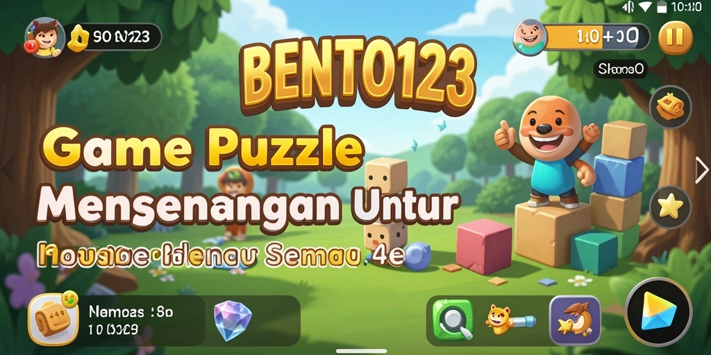 Tampilan gameplay BENTO123 yang seru dan menantang.