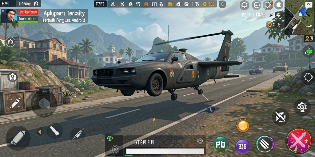 Screenshot utama F7F7 menunjukkan antarmuka aplikasi Utility yang menarik.