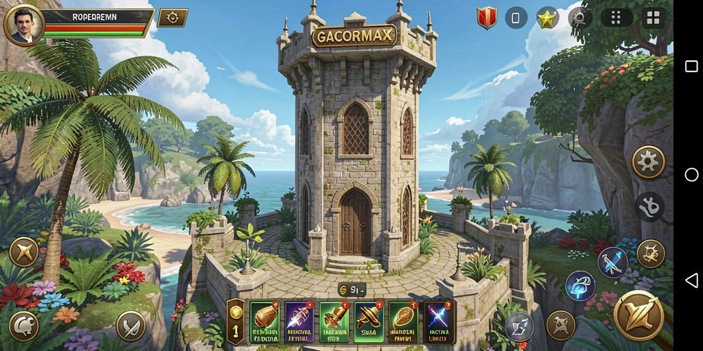 Gameplay seru dalam Tower Defense yang menegangkan.