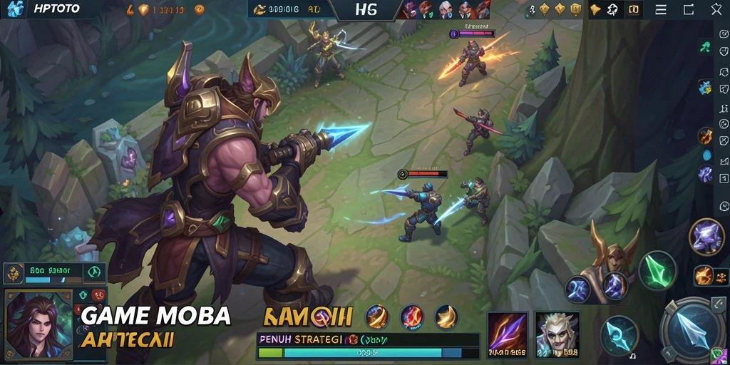 Gameplay seru HPTOTO dengan berbagai hero dan strategi.