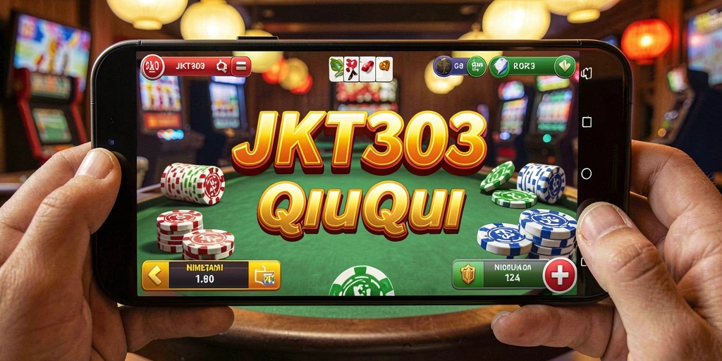 Tampilan screenshot JKT303 yang menunjukkan keseruan saat bermain QiuQiu.