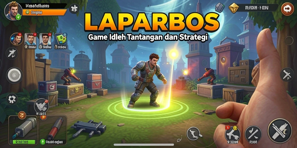 Gameplay seru dari LAPARBOS yang membuat ketagihan.