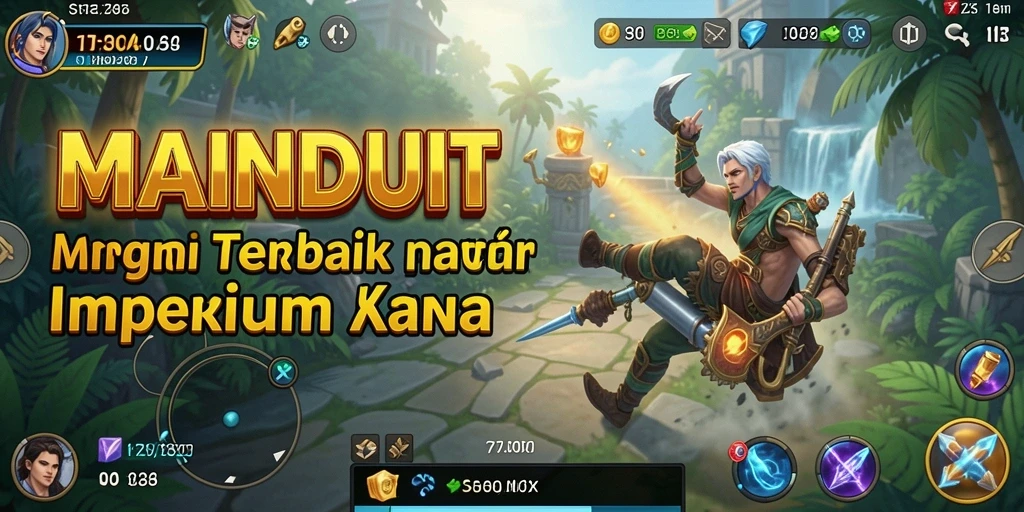 Tampilan gameplay menarik dalam MAINDUIT yang menantang strategi pemain.