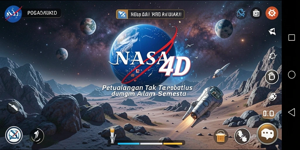 Gameplay ARPG yang mendebarkan di luar angkasa.