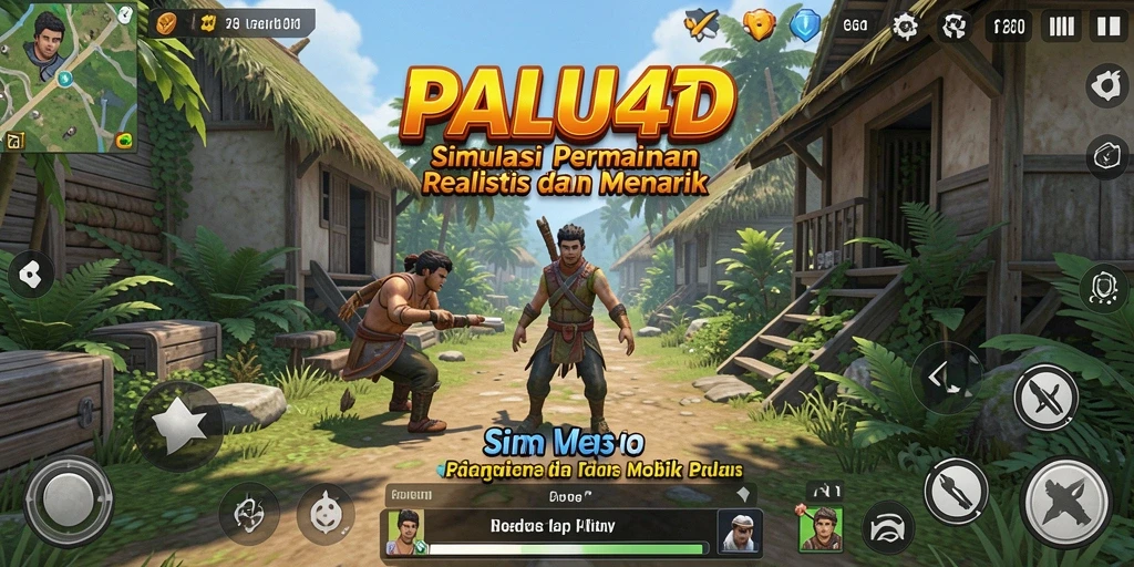 Screenshot utama PALU4D menampilkan pengalaman gameplay Simulation yang menarik.