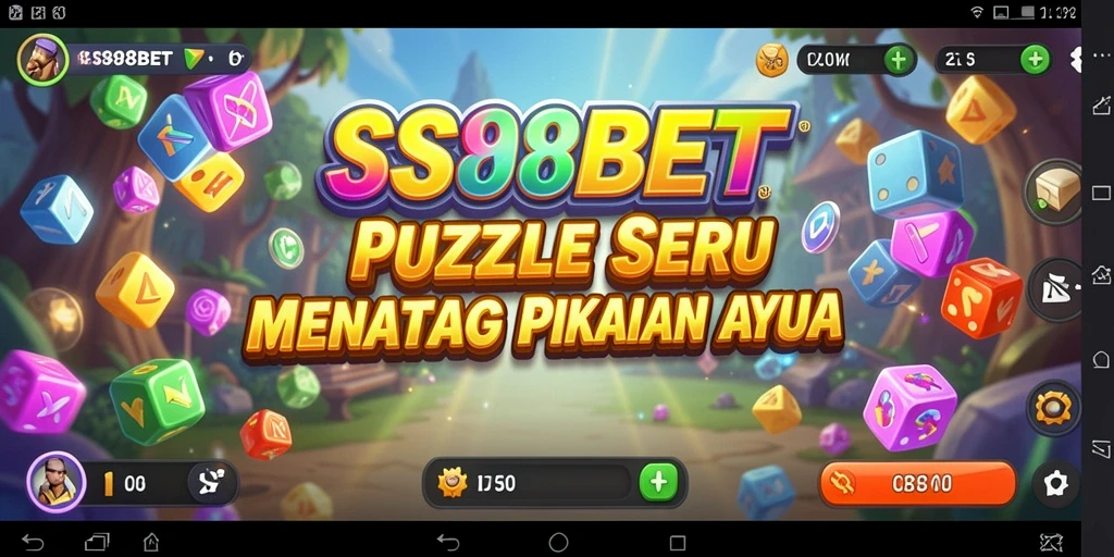 Tampilan gameplay SS88BET menampilkan berbagai puzzle menarik yang harus dipecahkan.